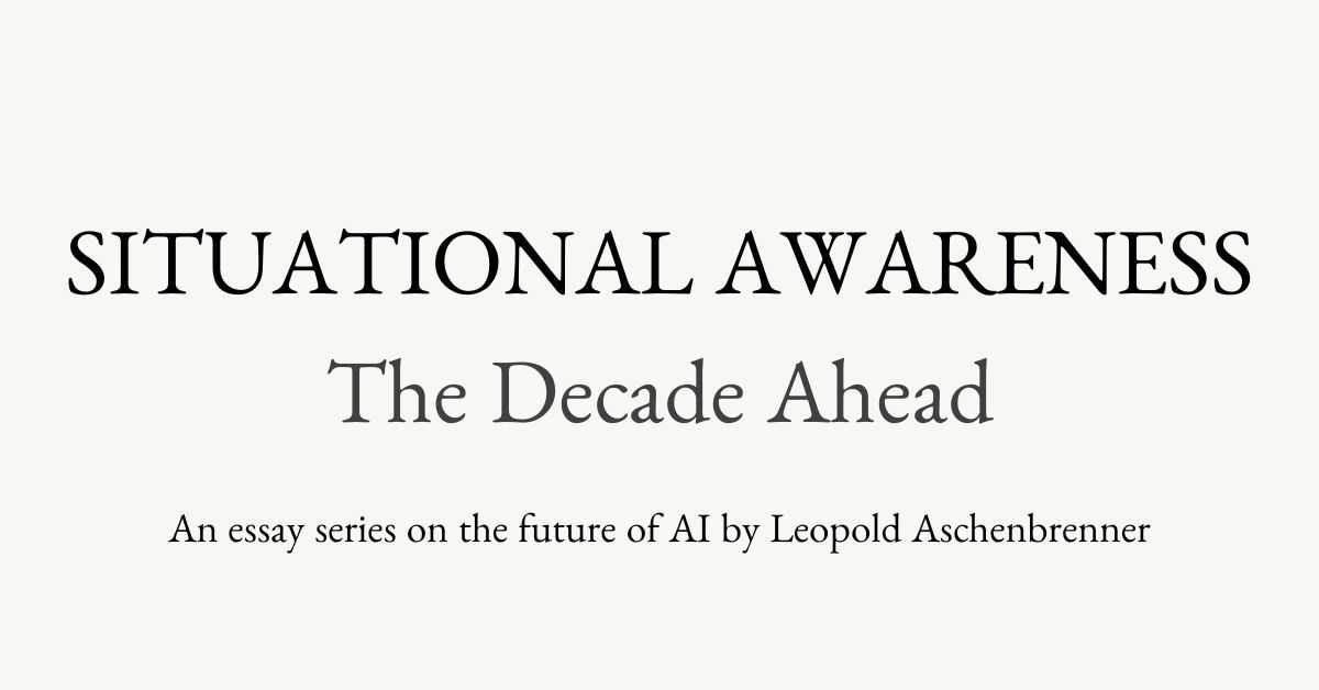 A well reasoned explanation of why the singularity is upon us
