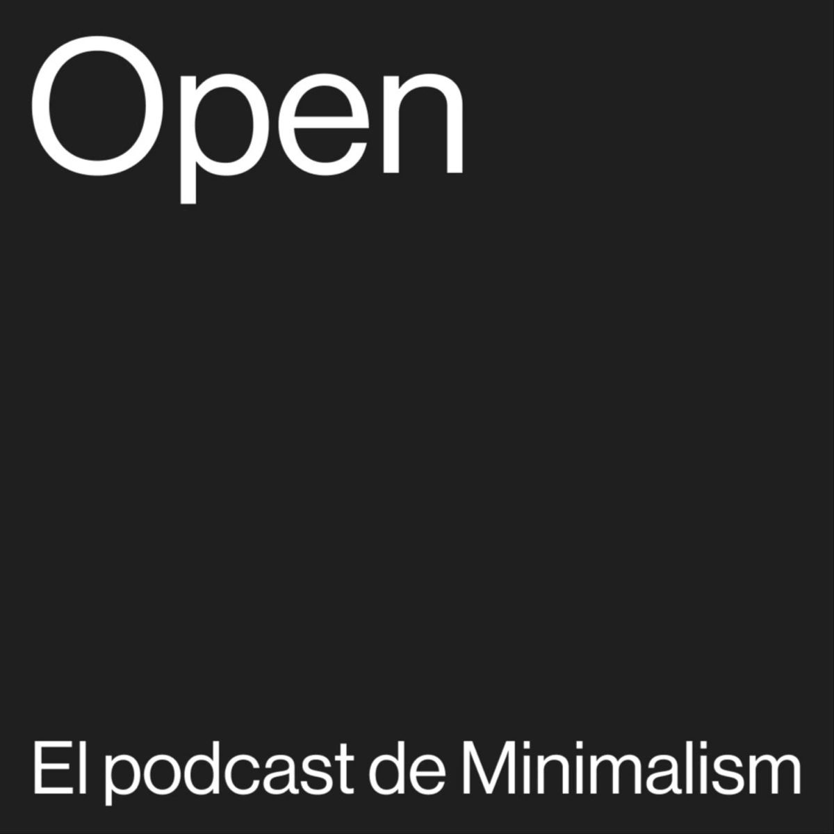 Open by minimalism